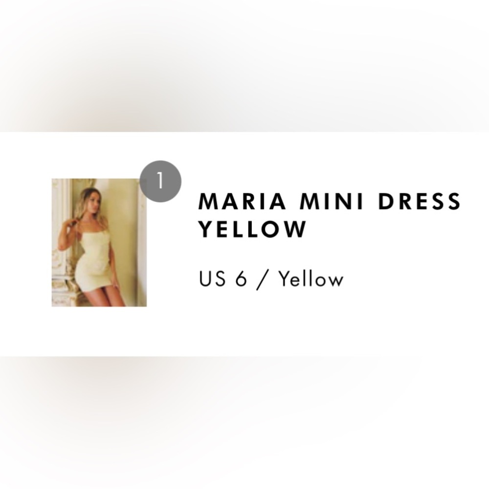 Princess Polly “Maria Mini Dress”